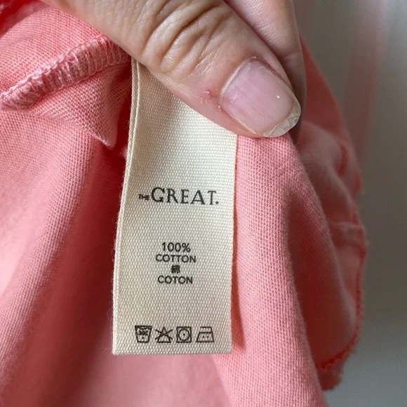 The Great U Neck T in size 1 (S) NWT 😍 - Picture 6 of 6